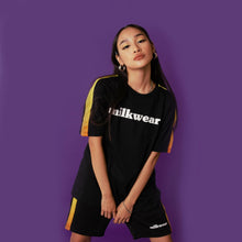 Load image into Gallery viewer, Athleisure T-shirt with Side Stripe
