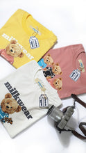 Load image into Gallery viewer, Bear Tee in Pink
