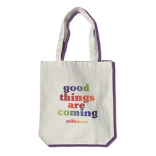 Load image into Gallery viewer, Canvas Tote Bag - Good Things Are Coming
