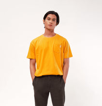 Load image into Gallery viewer, Basic Pocket Tee in Mustard
