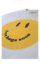 Load image into Gallery viewer, Free Hugs Soon Oversized Tee in White
