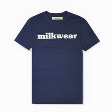 Load image into Gallery viewer, Big Font Tee in Navy Blue
