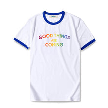 Load image into Gallery viewer, Milkwear x Red Whistle - Good Things Are Coming Ringer Tee
