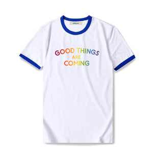 Milkwear x Red Whistle - Good Things Are Coming Ringer Tee