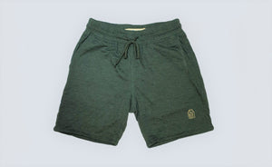 French Terry Shorts in Green