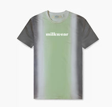 Load image into Gallery viewer, Ombre Stripe Tie-Dye Tee in Green
